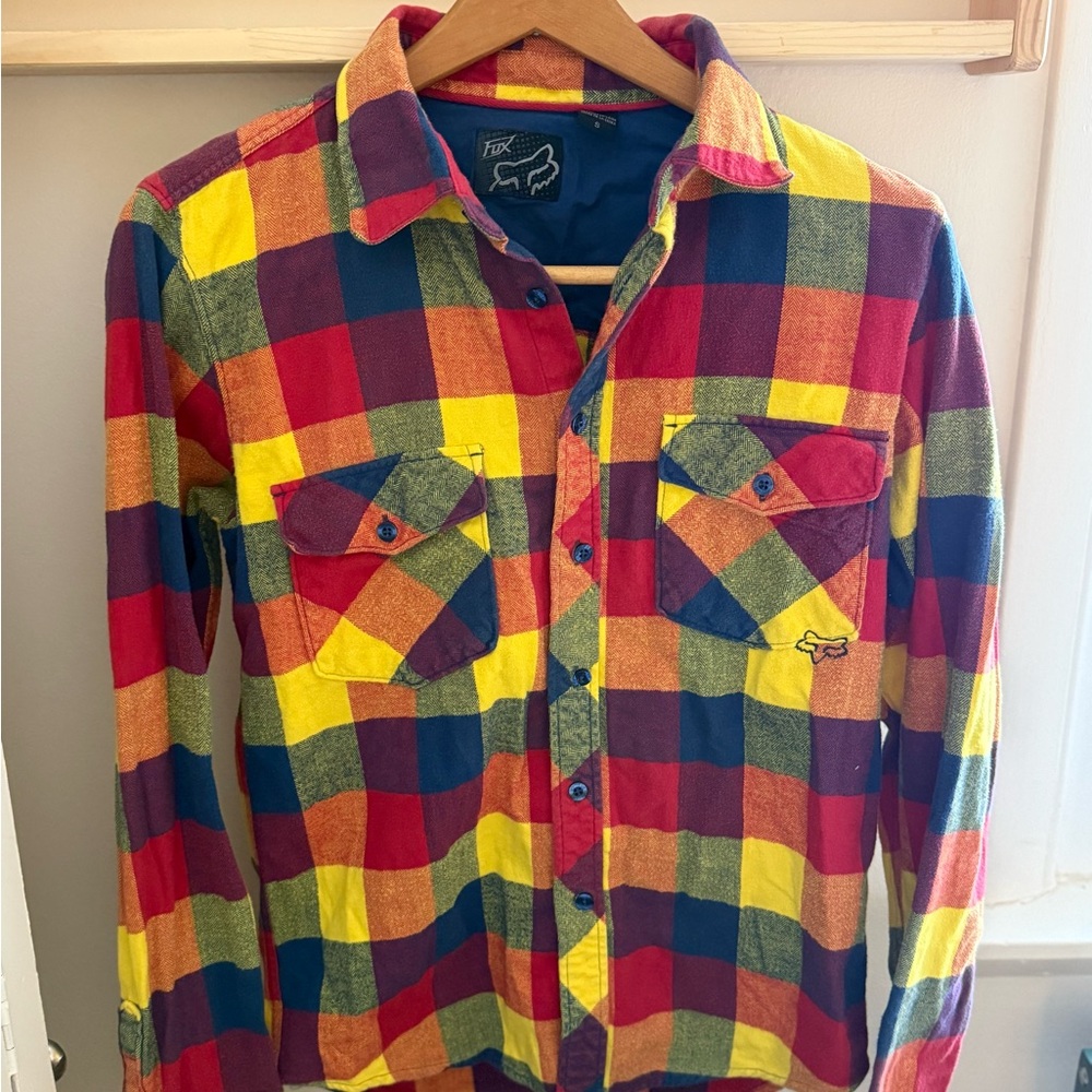 Fox Men's Vibrant Checkered Shirt